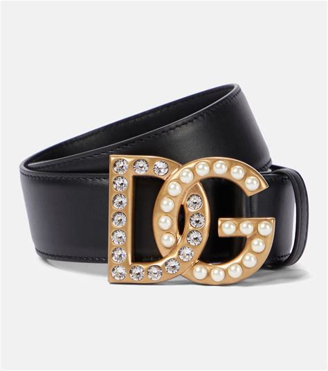 dolce gabbana gürtel glitzer|dg gürtel mit leder.